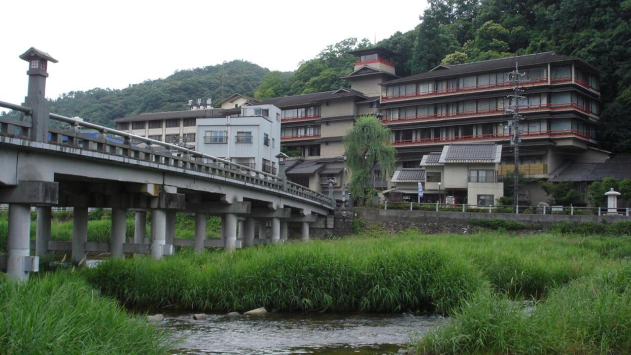 Mansuirou Hotel Misasa Exterior foto
